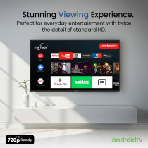 STAR TRACK LED Smart TV, HD, 32 Inch Smart TV, Android 14.0,A+ Screen, WiFi, MIRACAST, Netflix, YouTube, Prime Video, HDMI, USB