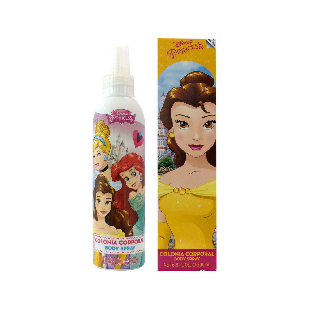 Air-Val Disney Princess Body Cologne 200ml Boxed