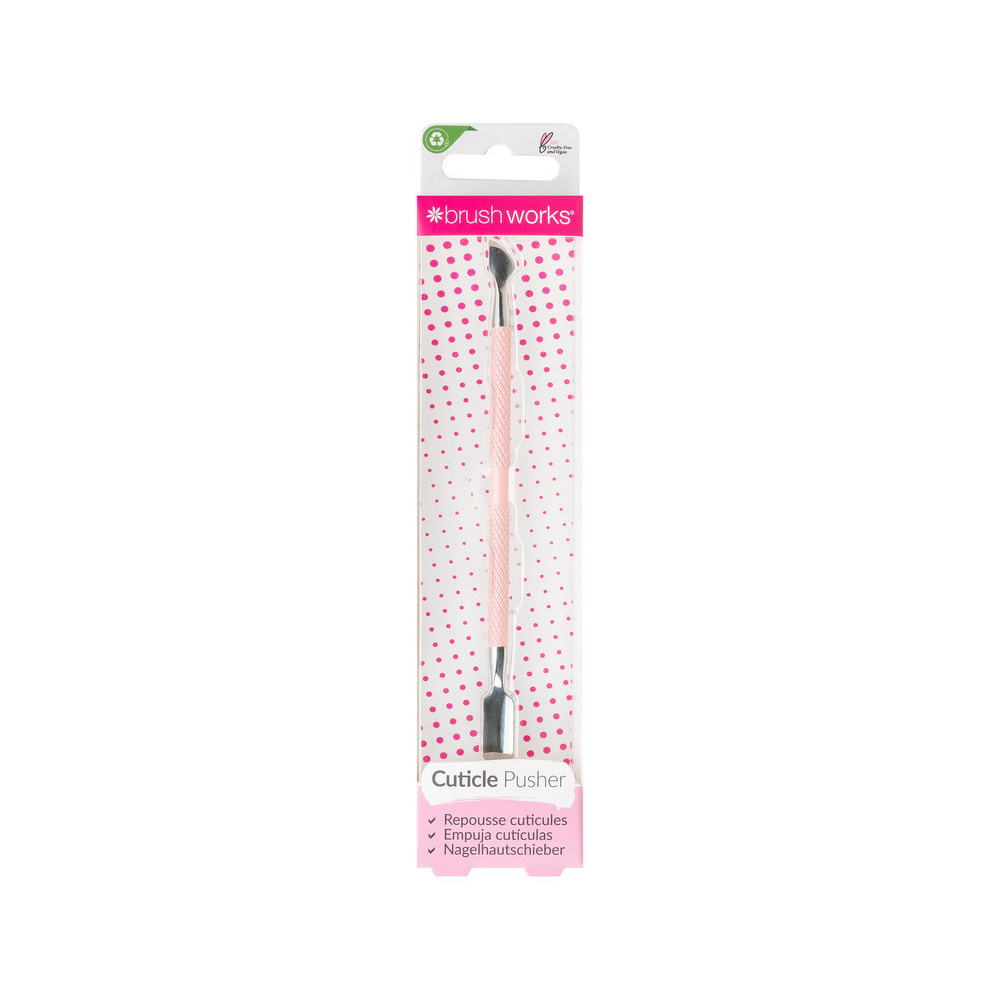 Brushworks Stainless Steel Cuticle Pusher