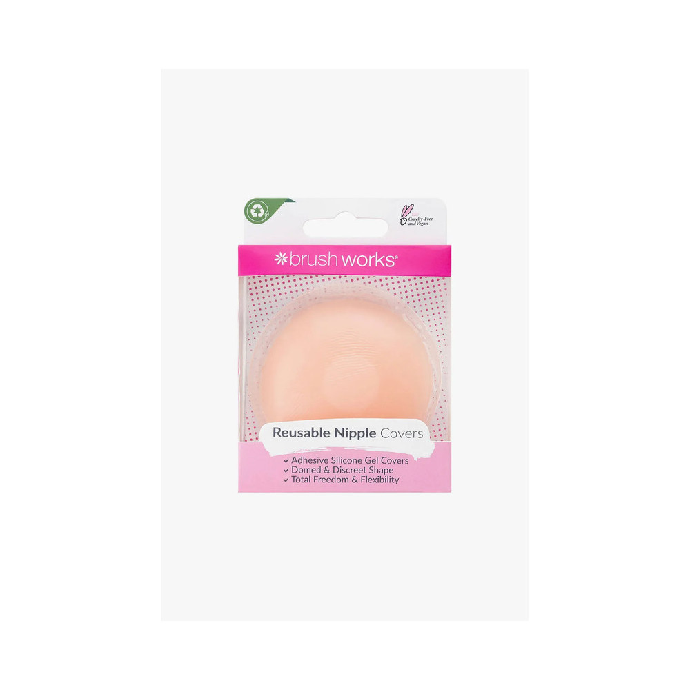 Brushworks Reusable Silicone Nipple Covers