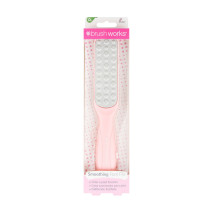 Brushworks Metal Foot File, Pink/Silver
