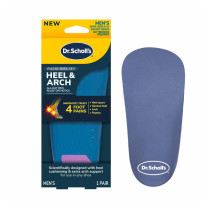 Dr Scholls Pain Relief Heels And Arch all day Pain Relief Orthotics For Men
