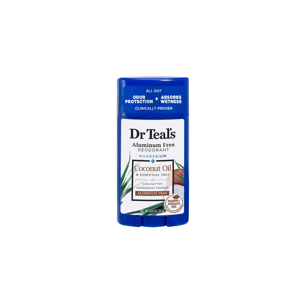 Dr Teals Aluminum Free Deodorant Coconut 75g
