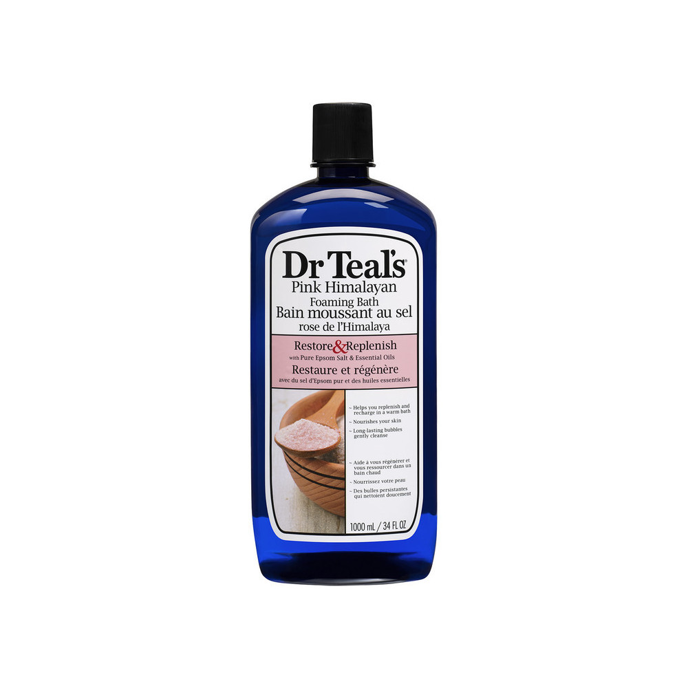 Dr Teals Foaming Bath With Pink Himalayan Salt And Essential Oil 1000ml