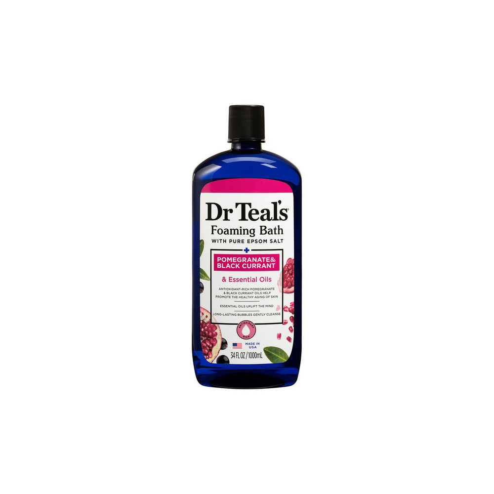 Dr.Teals Foaming Bath with Pure Epsom Salt Pomegranate And Black Currant 1000ml