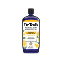 Dr Teals Foaming Bath with Pure Epsom Salt Prebiotic Lemon Balm 1000ml