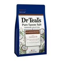 Dr Teals Epsom Bath Salt Soaking Solution With Coconut Oil 1.36Kg