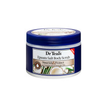 Dr Teals Epsom Salt Body Scrub Coconut Oil 454g