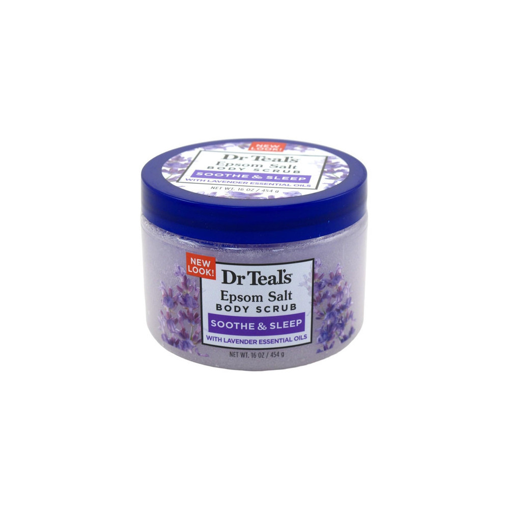 Dr Teals Epsom Salt Body Scrub And Lavender 454g