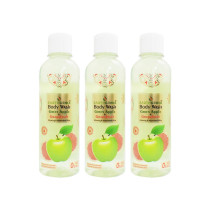 Earthgenix Green Apple And Grapefruit Bodywash 300ml X 3 Special Offer