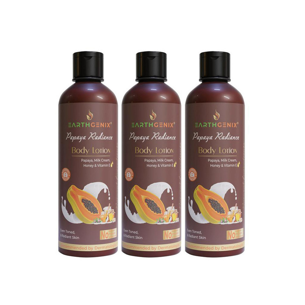 Earthgenix Papaya Body Lotion 300ml x 3Pc