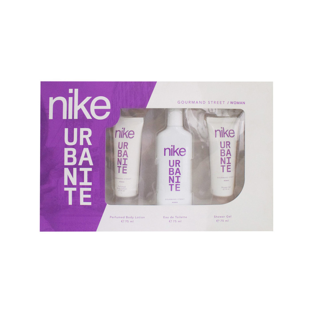 Nike Urbanite Gourmand Street Women Giftset EDT 75ml, Body Lotion 75ml And Shower Gel 75ml