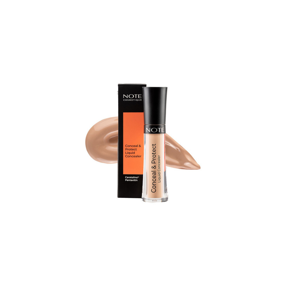 Note Conceal And Protect Liquid Concealer, 09 Deep Beige