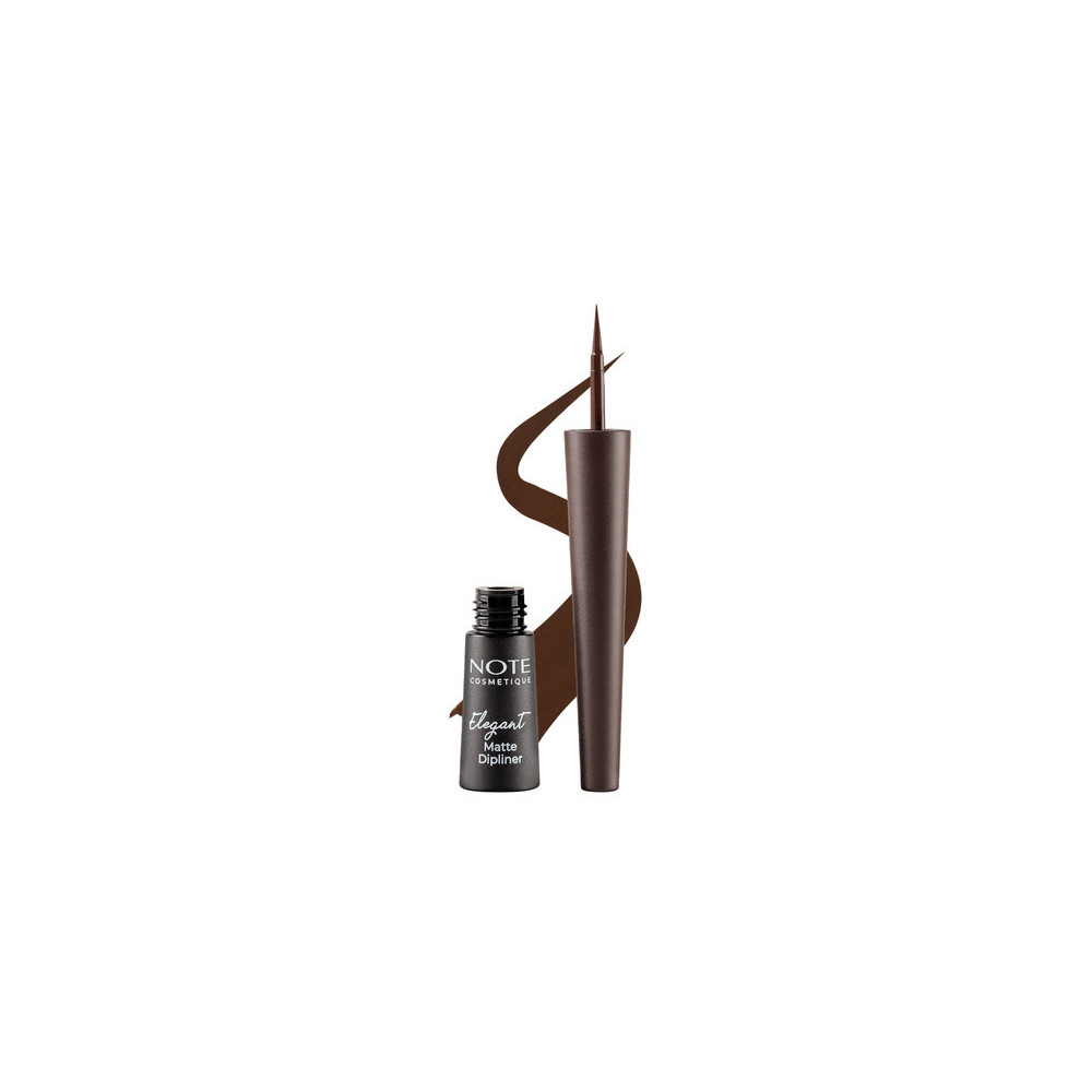 Note Elegant Matte Dipliner, 02 Coffee Brown