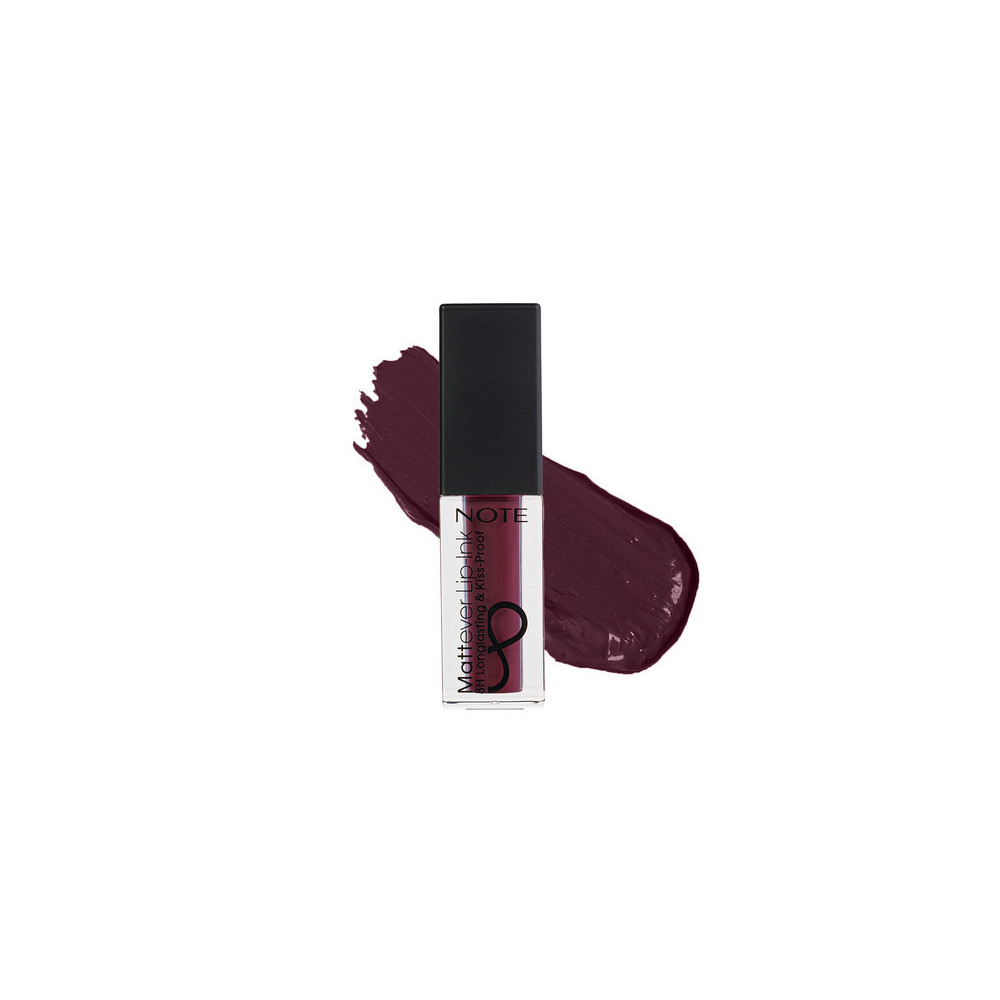 Note Mattever Lip Ink 8H Long Lasting Liquid Lipstick, 16 Plum Queen