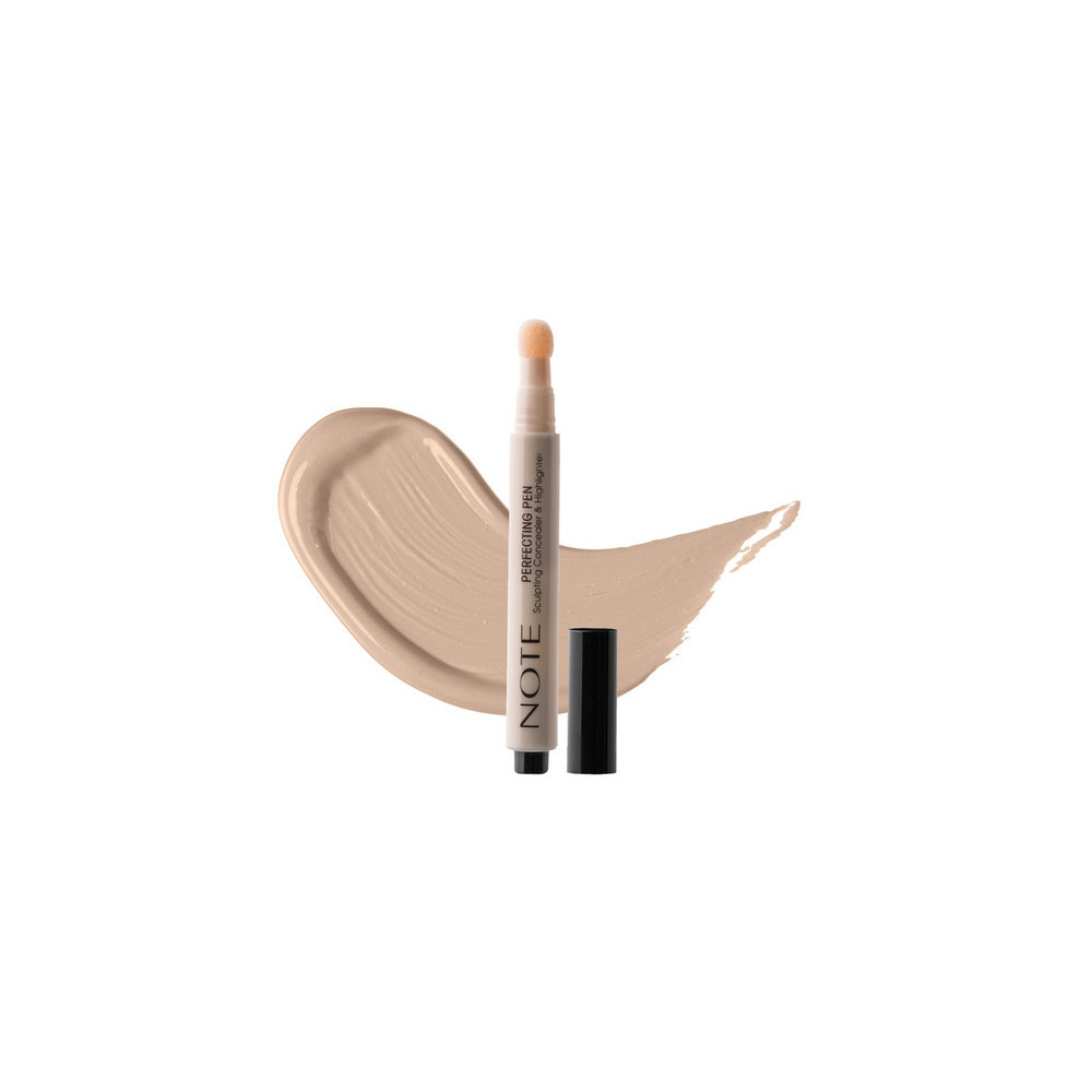 Note Perfecting Pen Sculpting Concealer And Highlighter, 03 Light Beige