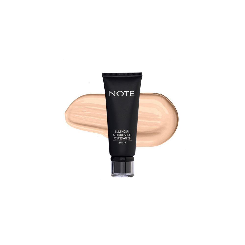 Note SPF 15 Luminous Moisturizing Foundation Tube, 02 Natural Beige