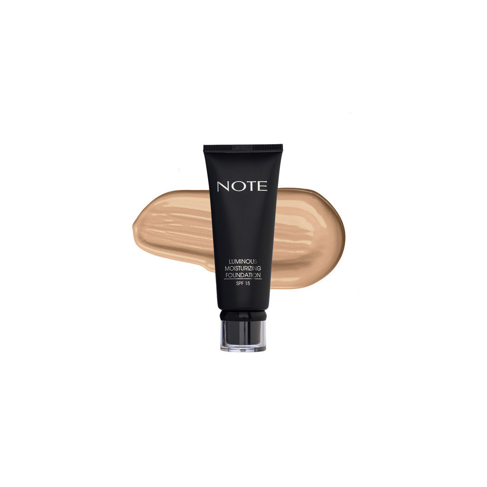 Note SPF 15 Luminous Moisturizing Foundation Tube, 05 Honey Beige