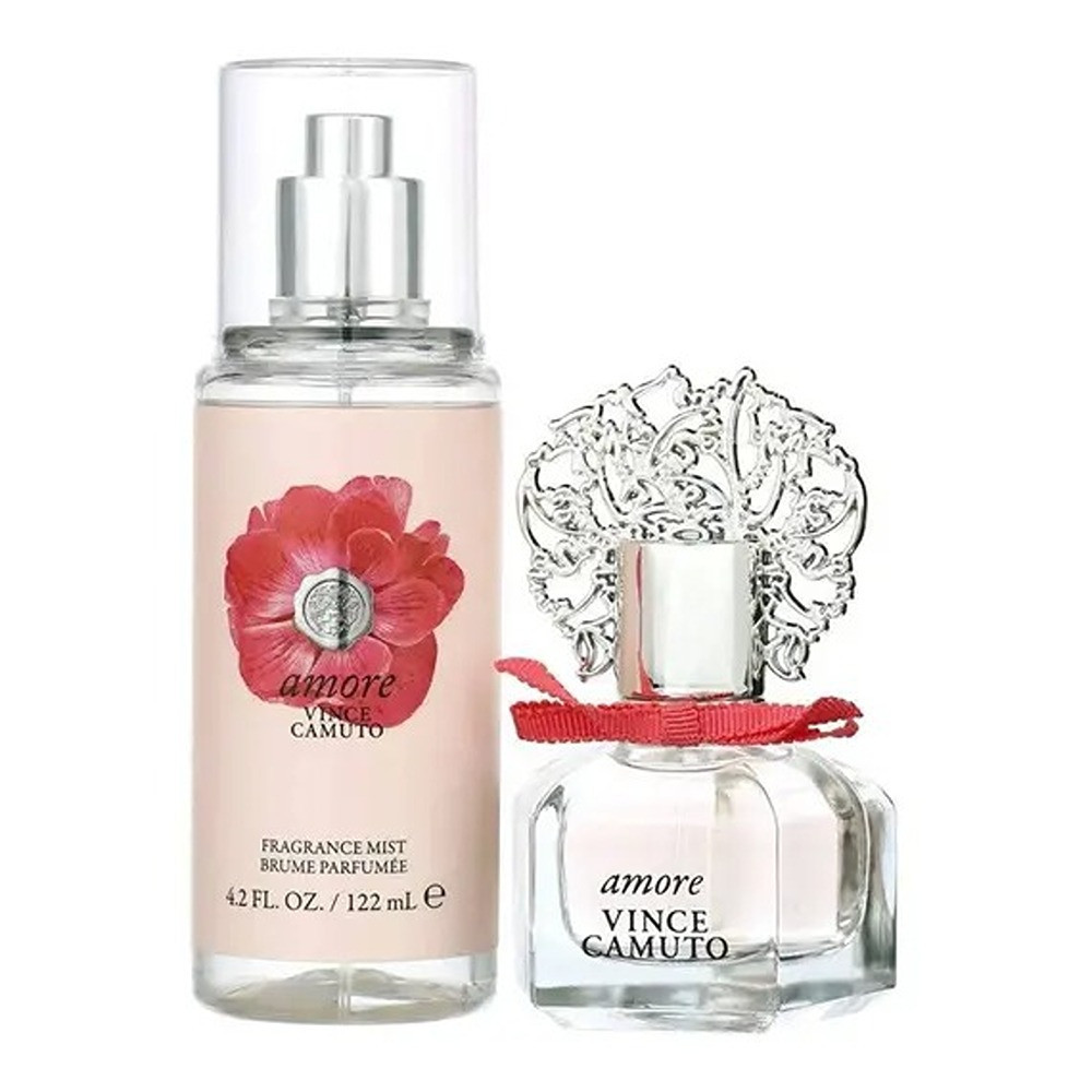 Vince Camuto Amore For Women Set Eau De Parfum 30Ml + Fragrance Mist 122 Ml