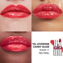 Yves Saint Laurent Loveshine Candy Glaze Lipstick, 11 Red Thrill