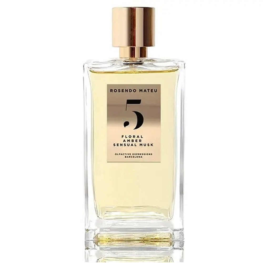 Rosendo Mateu No.5 Floral Amber Sensual Musk Unisex Eau De Parfum, 100Ml