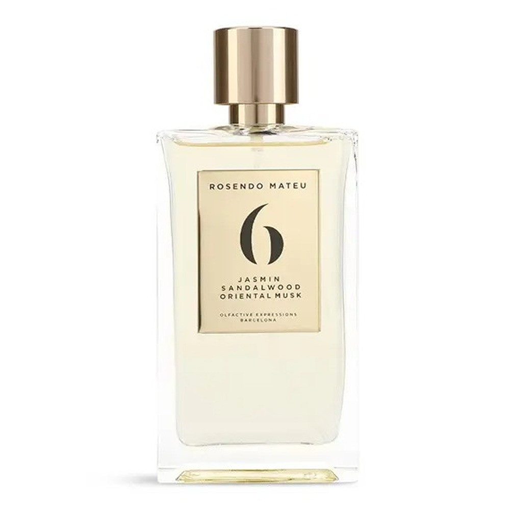 Rosendo Mateu No.6 Jasmin Sandalwood Oriental Musk Unisex Eau De Parfum, 100Ml