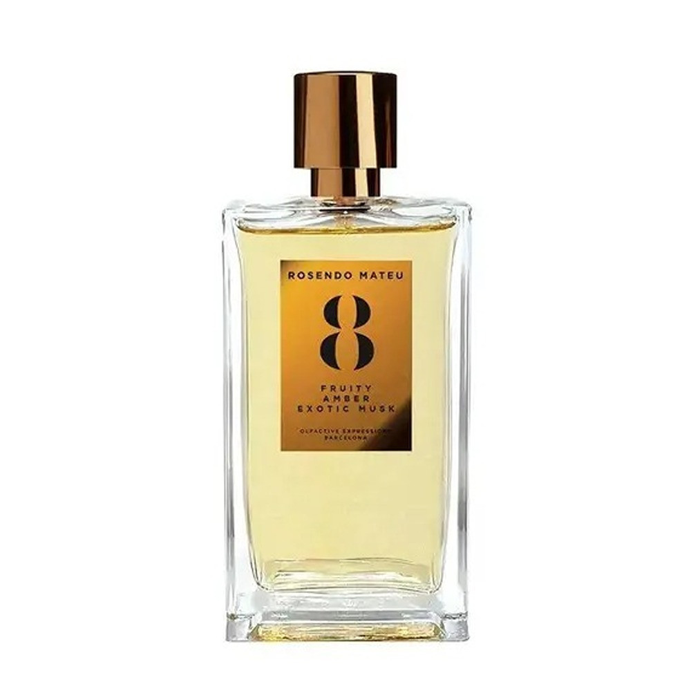 Rosendo Mateu No.8 Fruity Amber Exotic Musk Unisex Eau De Parfum, 100Ml