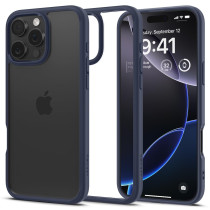 Spigen Ultra Hybrid Designed For Iphone 16 Pro Max Case Cover, Navy Blue