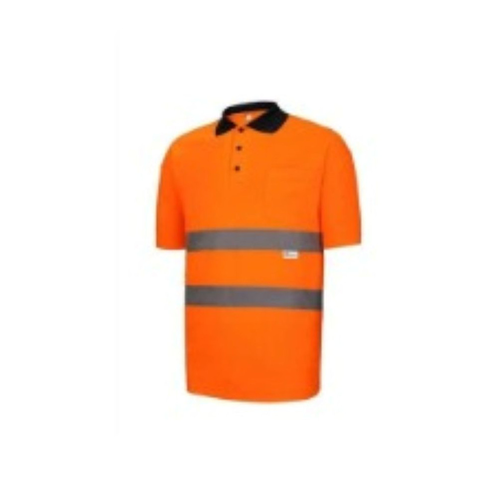 Abbas Ali Reflective High Visibility Workwear Polo T-Shirt, 245gsm, Style No. DJM, Small