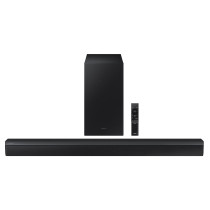 Samsung HW-B450 2.1ch Soundbar w/Dolby Audio, Subwoofer Included, Bass Boosted, Wireless Bluetooth TV Connection, Adaptive Sound Lite, Game Mode