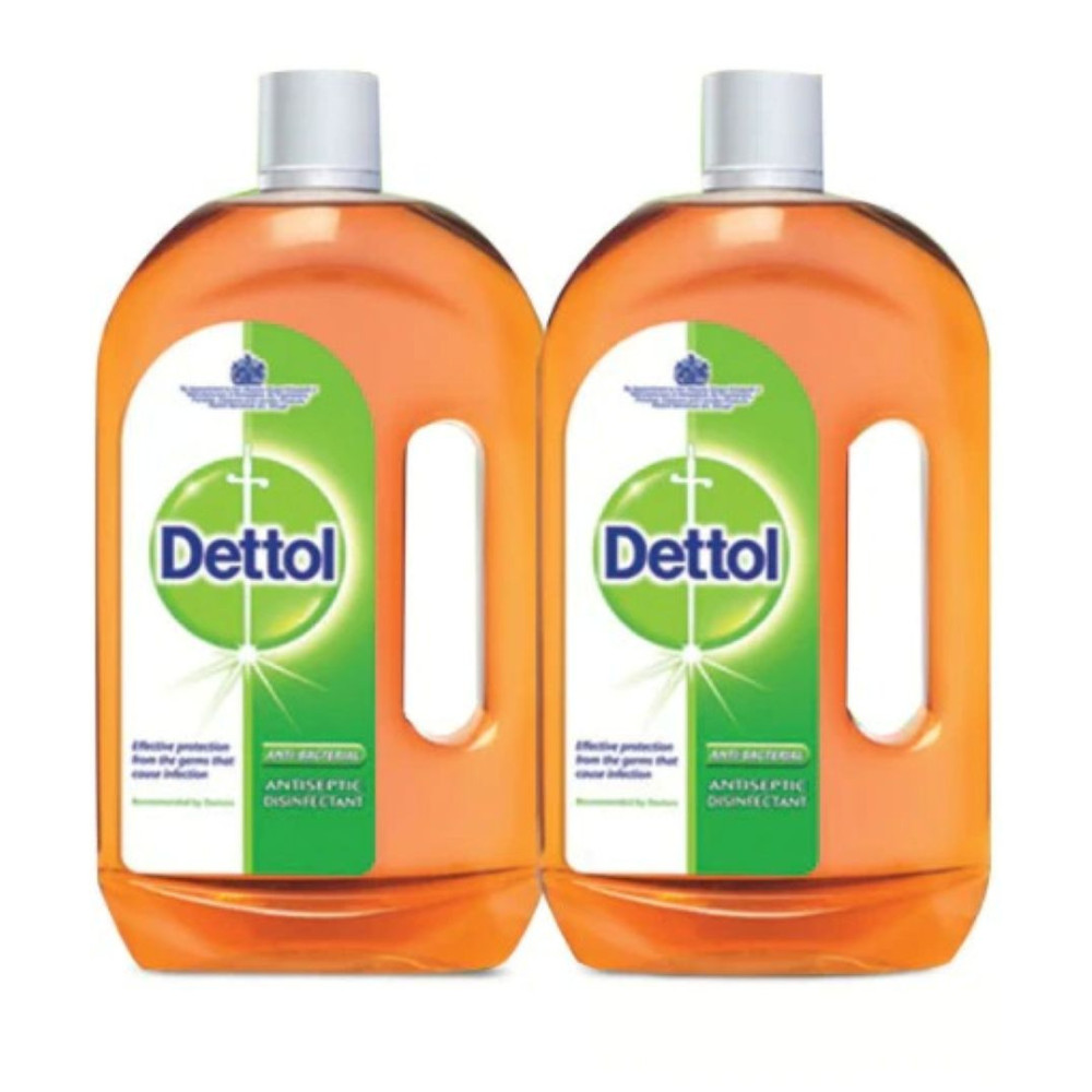 Dettol Antiseptic Disinfectant, 1L, Pack Of 2