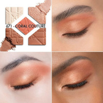 Dior Show 5 Couleurs Cannage Limited Edition Eye Shadow & Palette (671 Coral Couture)