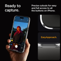 Spigen Ultra Hybrid Designed For iPhone 16 Pro Case Cover, Frost Clear