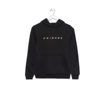 Friends Hoodie Black