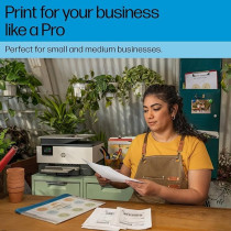 HP OfficeJet Pro 9123 Wireless All-in-One Printer, Automatic Document Feeder, Two-Sided Printing and Scanning, Scan to PDF/Email, Touchscreen, 403W0C