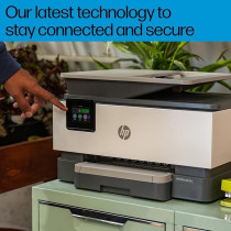 HP OfficeJet Pro 9123 Wireless All-in-One Printer, Automatic Document Feeder, Two-Sided Printing and Scanning, Scan to PDF/Email, Touchscreen, 403W0C