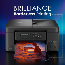 Brother Wireless All In One Ink Tank Printer, DCP-T730DW, Automatic Duplex Print & Scan, ADF, Email & Mobile Print, Black