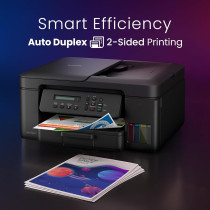 Brother Wireless All In One Ink Tank Printer, DCP-T730DW, Automatic Duplex Print & Scan, ADF, Email & Mobile Print, Black