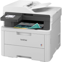 Brother Wireless All In One Printer, MFC-L3720CDW, With Advanced Led Color Laser Print, Adf, Duplex & Mobile Printing, High Yield Ink Toner