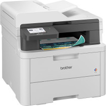 Brother Wireless All In One Printer, MFC-L3720CDW, With Advanced Led Color Laser Print, Adf, Duplex & Mobile Printing, High Yield Ink Toner