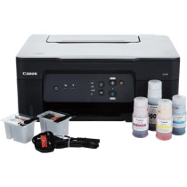 Canon Pixma G3430 Wireless Colour 3-In-1 Refillable Megatank Printer- Black