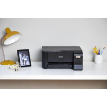 Epson Ecotank L3251 Home Ink Tank Printer A4, Colour, 3-In-1 With Wifi And Smartpanel App Connectivity, Black