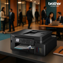 Brother Wireless All In One Ink Tank Printer, MFC-T930DW, Automatic Duplex Print & Scan, ADF, Touch Screen Panel, Network Connectivity, Compact Design