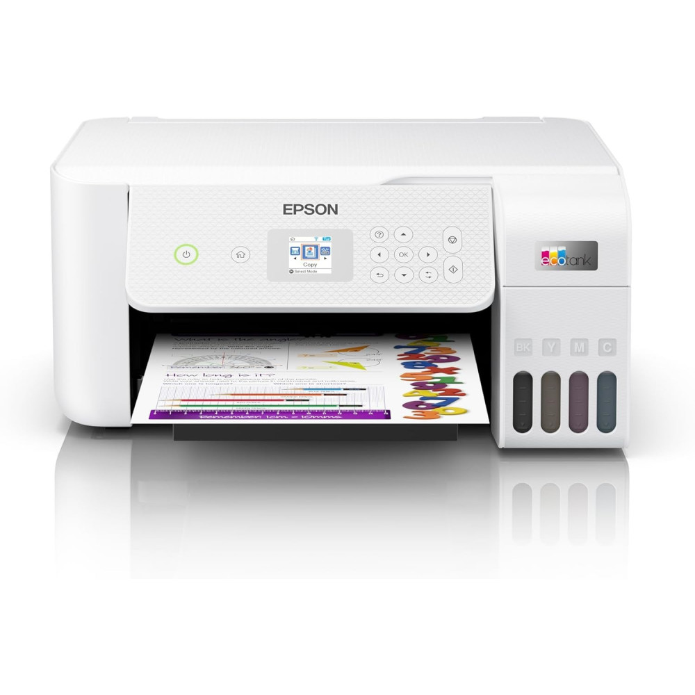 Epson Ecotank L3266 Home Ink Tank Printer A4, Colour, 3-In-1 Printer