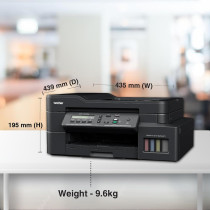 Brother Wireless All In One Ink Tank Printer, DCP-T820DW