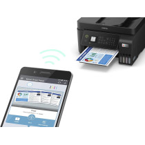 Epson Ecotank L5290 Office Ink Tank Printer A4 Colour 4 In 1 Printer With ADF, Wi Fi And Smart Panel Connectivity And LCD Screen, Black