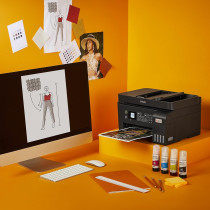 Epson Ecotank L5290 Office Ink Tank Printer A4 Colour 4 In 1 Printer With ADF, Wi Fi And Smart Panel Connectivity And LCD Screen, Black