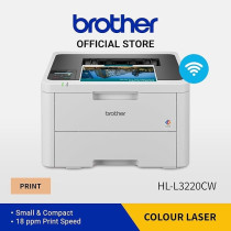 Brother Wireless All In One Printer, HL-L3220CW, White