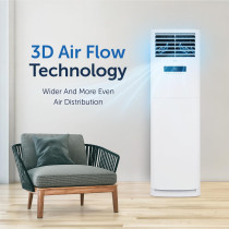 Gree Free Standing Air Conditioner IFLOWIND-48C3 4.0 Ton Inverter Compressor R410A Wi-Fi Smart Control 3D Air Flow Gold Fin Child Lock