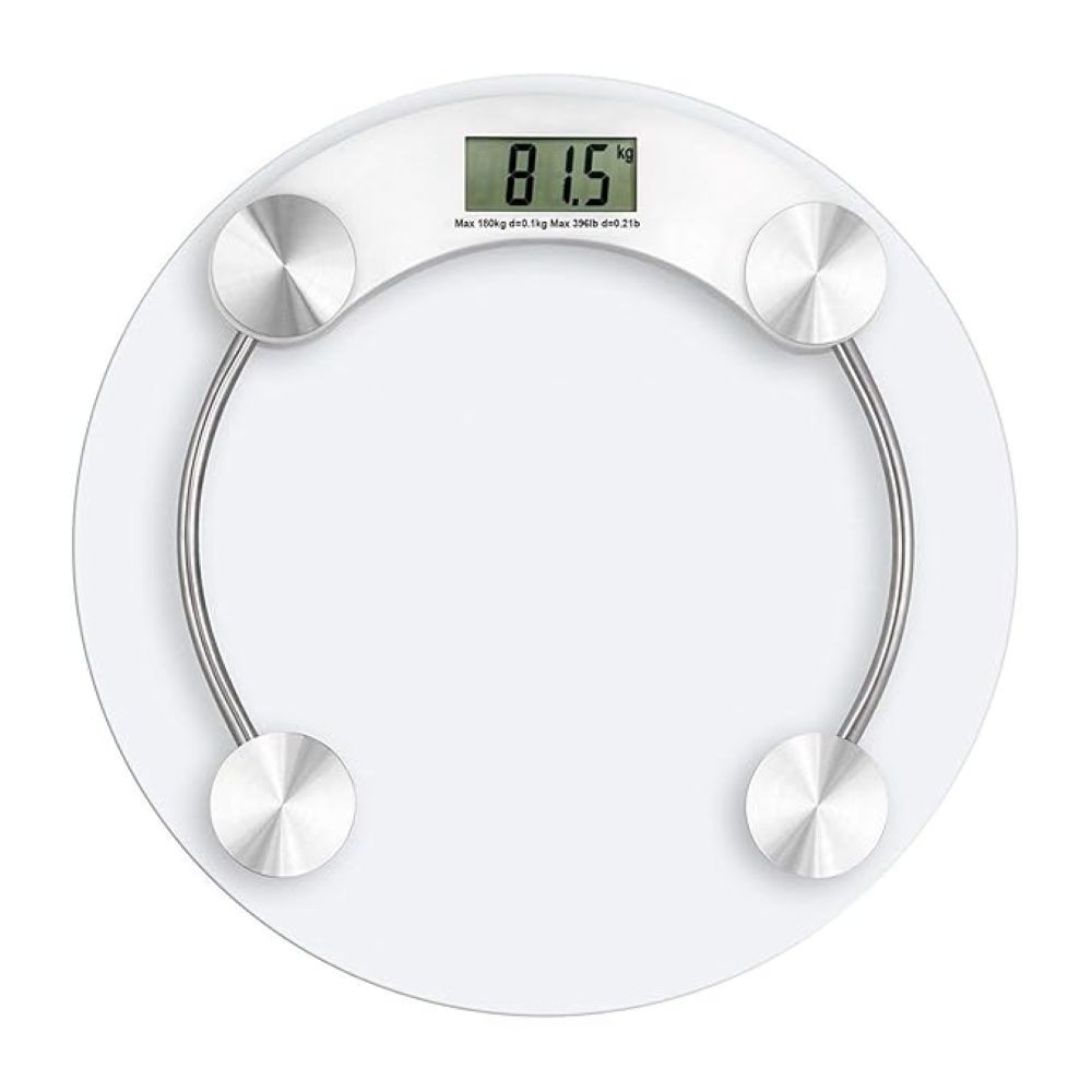 Digital Weighing Scale For body Weight Round Personal Weighing scale For Home Use Bathroom Weighing Machine